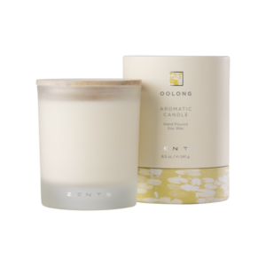 CANDLES ZENTS "OOLONG" with Transparent background