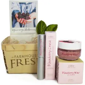 Farmhouse fresh gift basket.