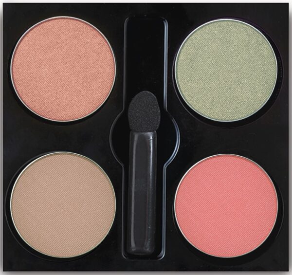 A FACES by Brandi Butterfly Eye Shadow Palette Secret Garden with a brush.