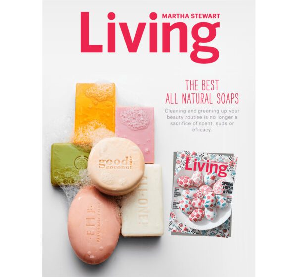 Living magazine - the best all natural soaps.