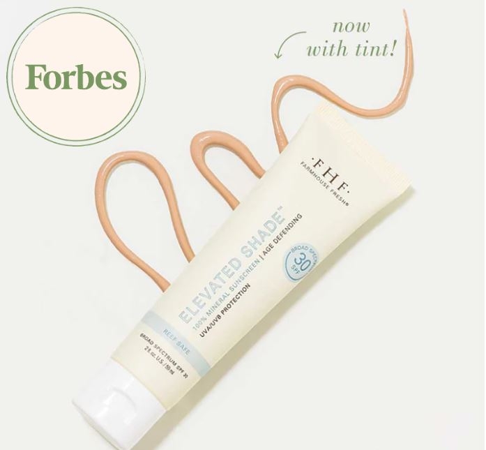 A tube of forbes foundation with a white background and the words'forbes with nut'.