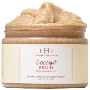 Coconut beach body butter.