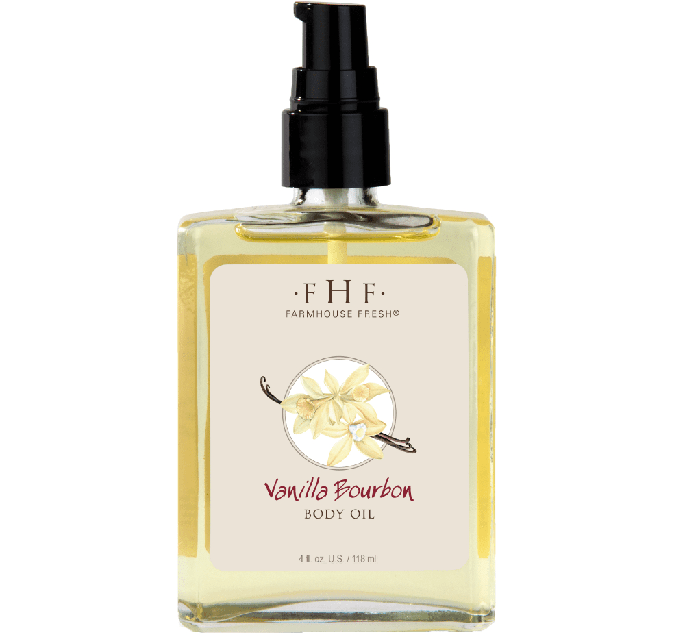 Vanilla's foundation body oil.