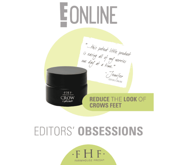 Editor's obsessions - reduce the look of crow's feet.