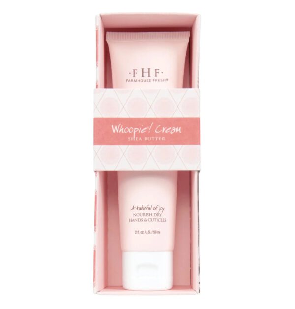 Farmhouse Fresh Whoopie! Hand Cream in a pink box