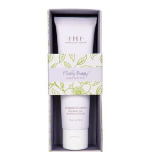 A tube of Farmhouse Fresh Fluffy Bunny Hand Cream in a white box.