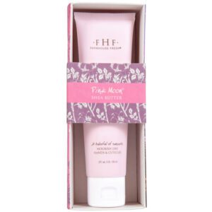 Farmhouse Fresh Pink Moon Hand Cream in a box.