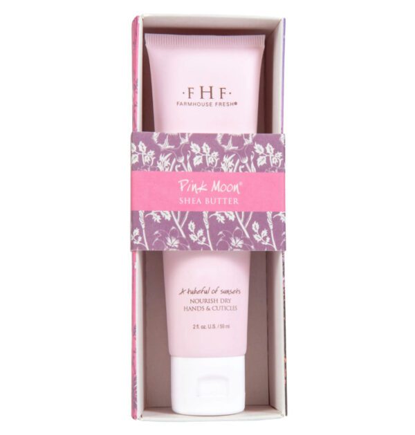 Farmhouse Fresh Pink Moon Hand Cream in a box.