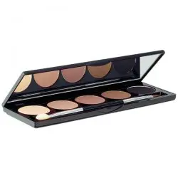 The eyeshadow palette is shown in a black box.