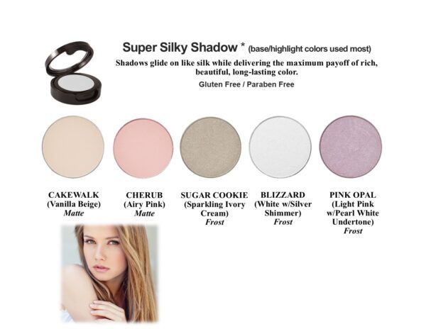 Super silky shadow palette.