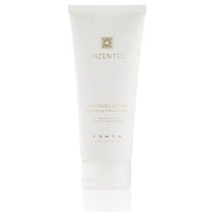 A tube of luzentec moisturizing lotion on a white background.